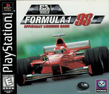 Formula 1 - 98 (US) box cover front